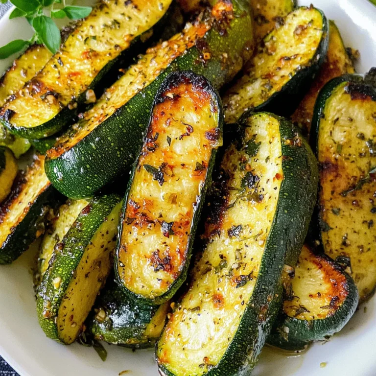20 Minute Roasted Zucchini (Not Soggy!)