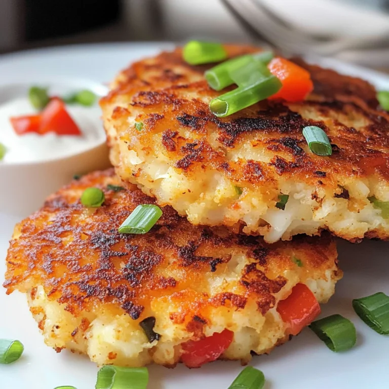 Air Fryer Cauliflower Hash Browns