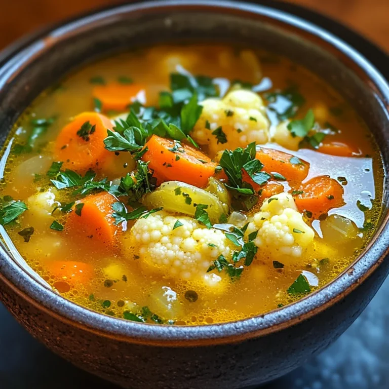 Anti-Inflammatory Golden Detox Soup: A Nourishing Bowl of Healing