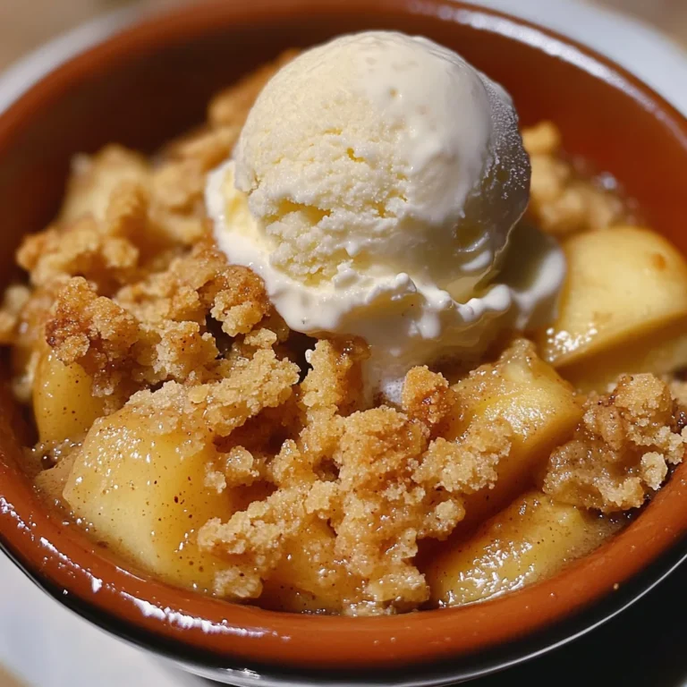 Apple Crumble (Single Serving)