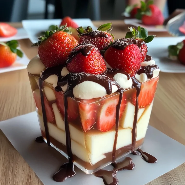 Apple and Strawberry Dessert Harmony