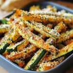 BAKED PARMESAN ZUCCHINI FRIES