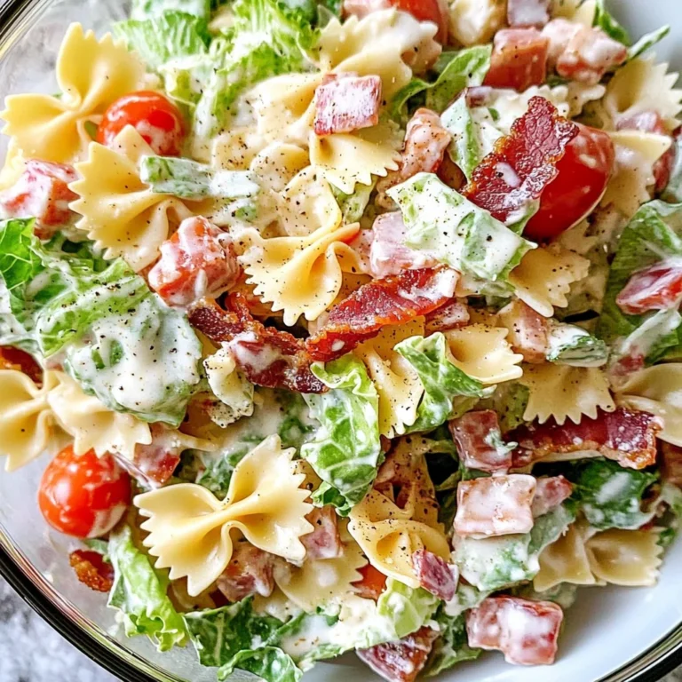 BLT Pasta Salad recipe