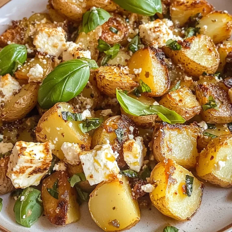 Baked Feta Potatoes