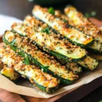 Baked Parmesan Zucchini Fries