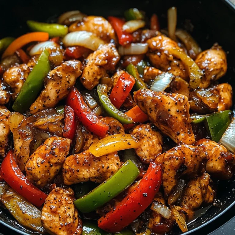 Black Pepper Chicken