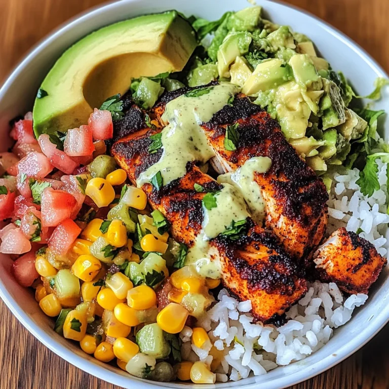 Blackened Fish Taco Bowls