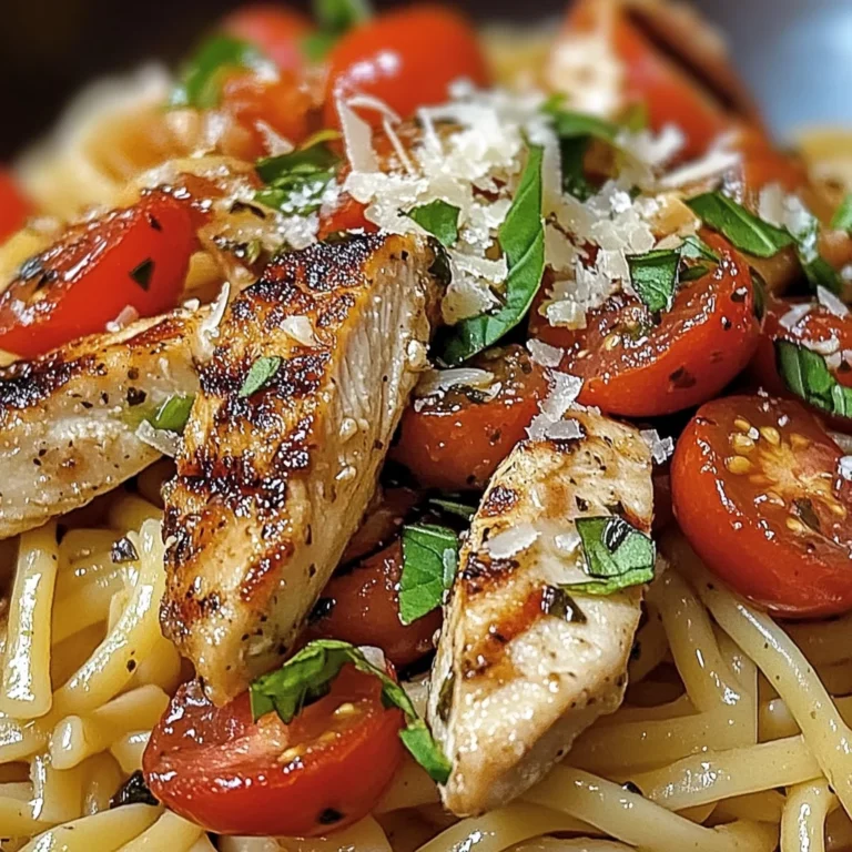 Bruschetta Chicken Pasta