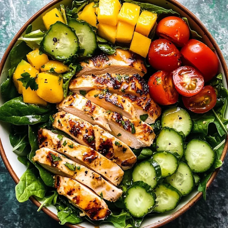 Chicken Mango Salad