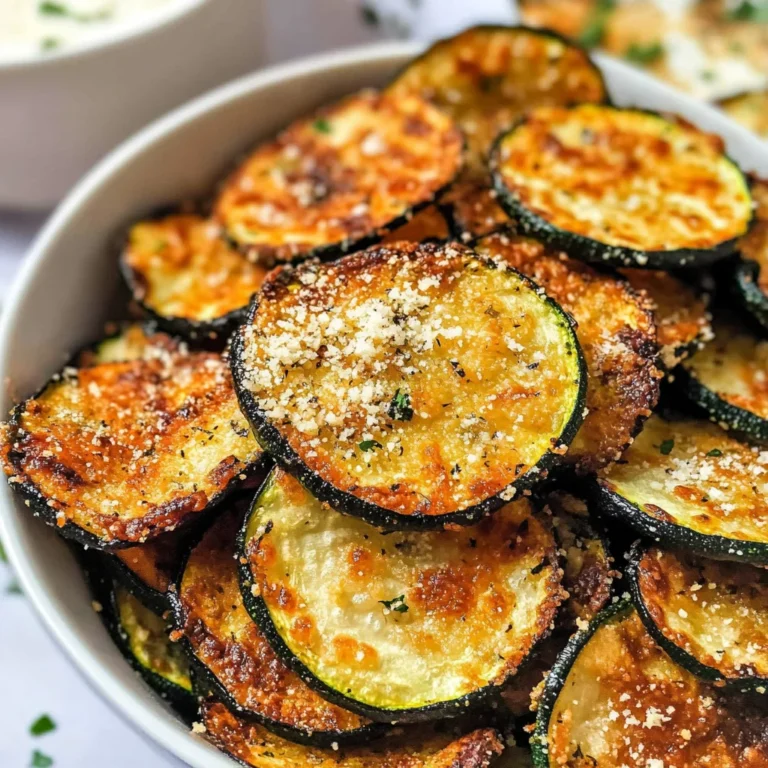 Crispy Air Fryer Zucchini Chips