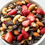 Dark Chocolate Trail Mix Recipe {Heart Healthy}