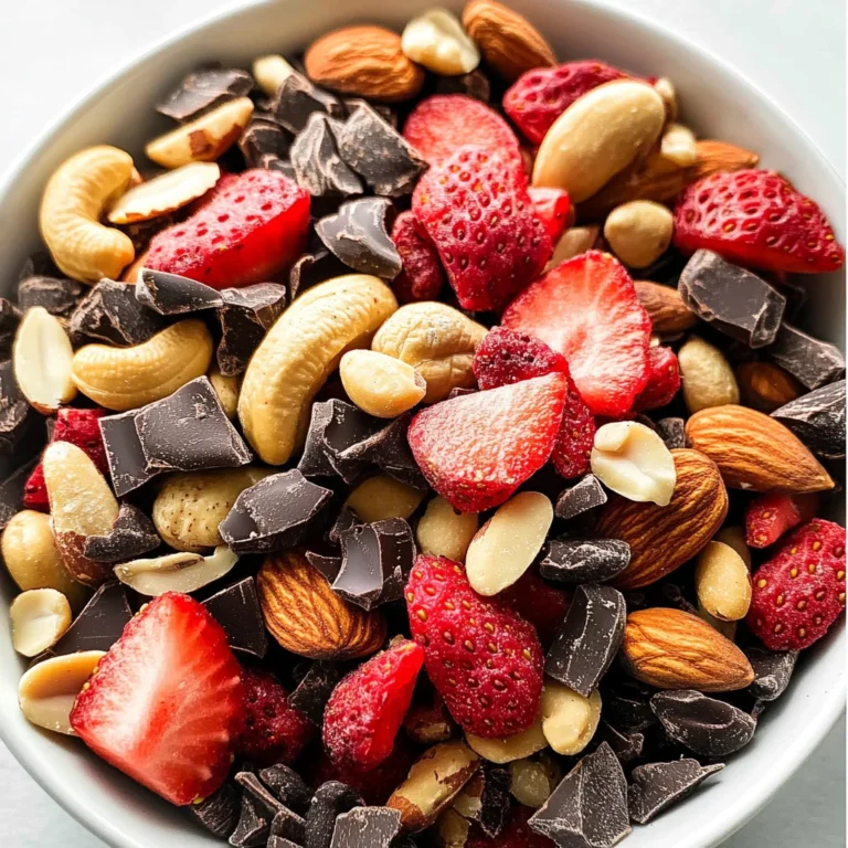 Dark Chocolate Trail Mix Recipe {Heart Healthy}