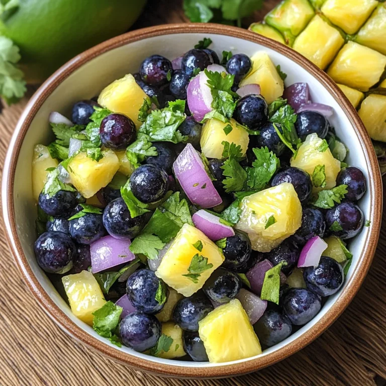 Easy Blueberry Salsa Recipe