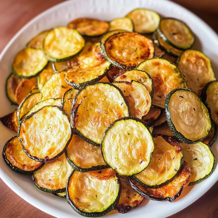 Easy Oven-Baked Zucchini Chips