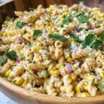 Elote Pasta Salad Recipe (Mexican Street Corn)