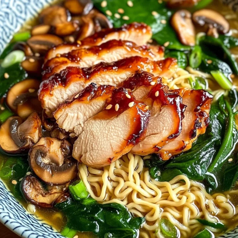 Ginger Glazed Chicken Ramen