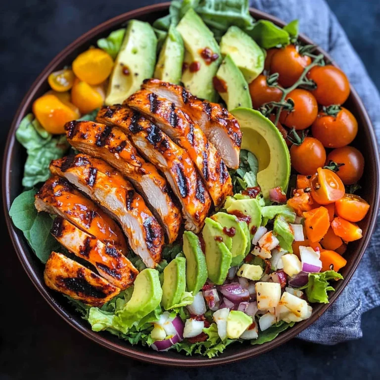 Grilled Buffalo Chicken Salad