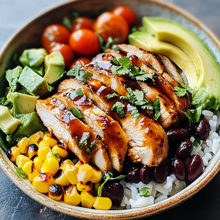Honey Chipotle Chicken Rice Bowls