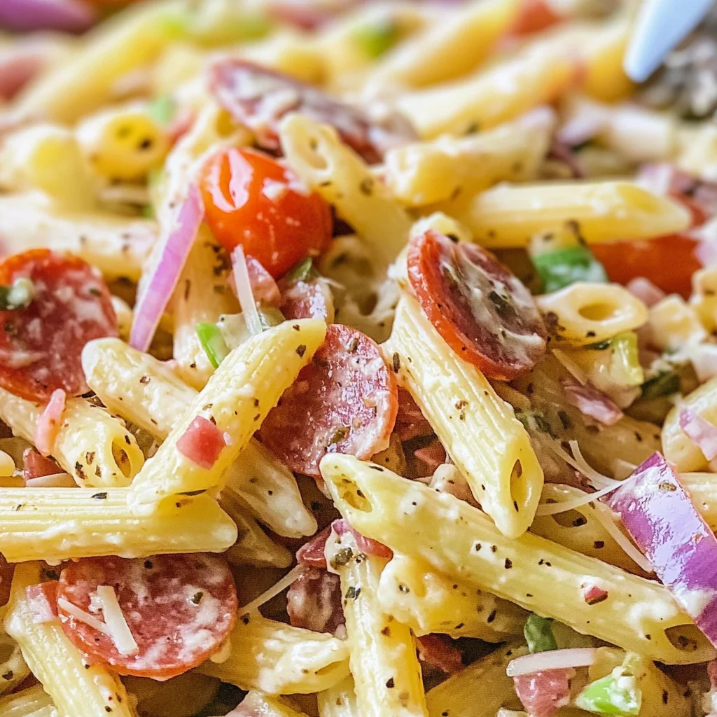 Italian Grinder Pasta Salad