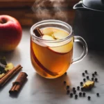 Korean Apple Tea with Ginger and Cinnamon (Saegwa Cha)