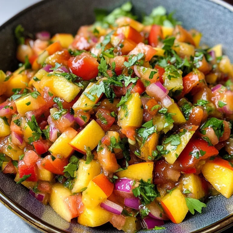 Nectarine Salsa
