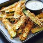 Parmesan Zucchini Fries