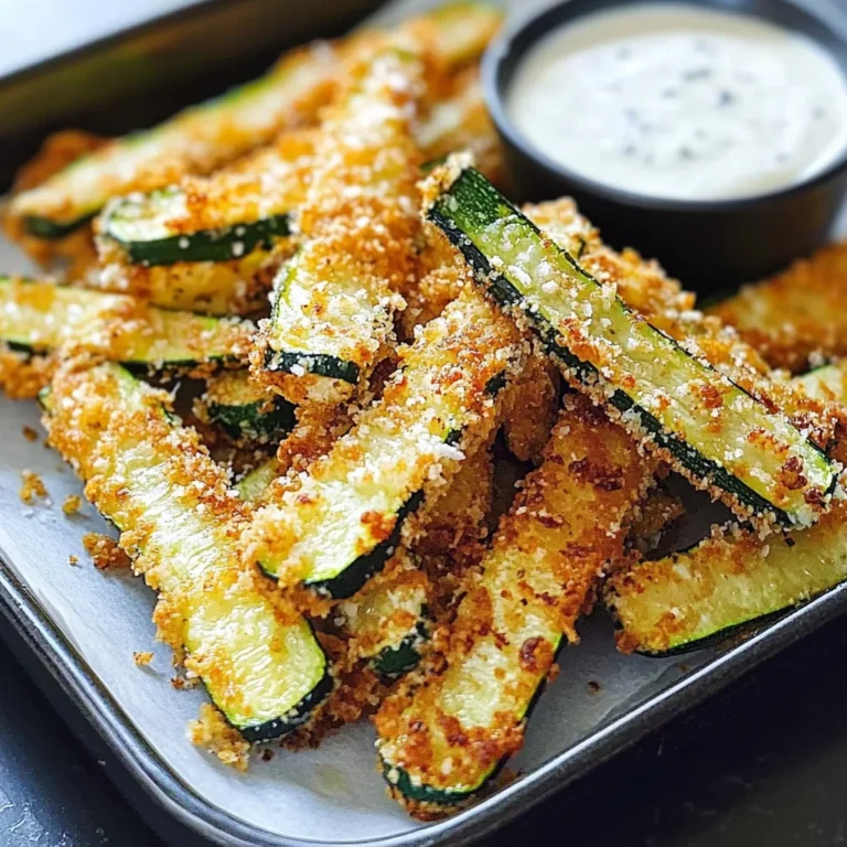 Parmesan Zucchini Fries
