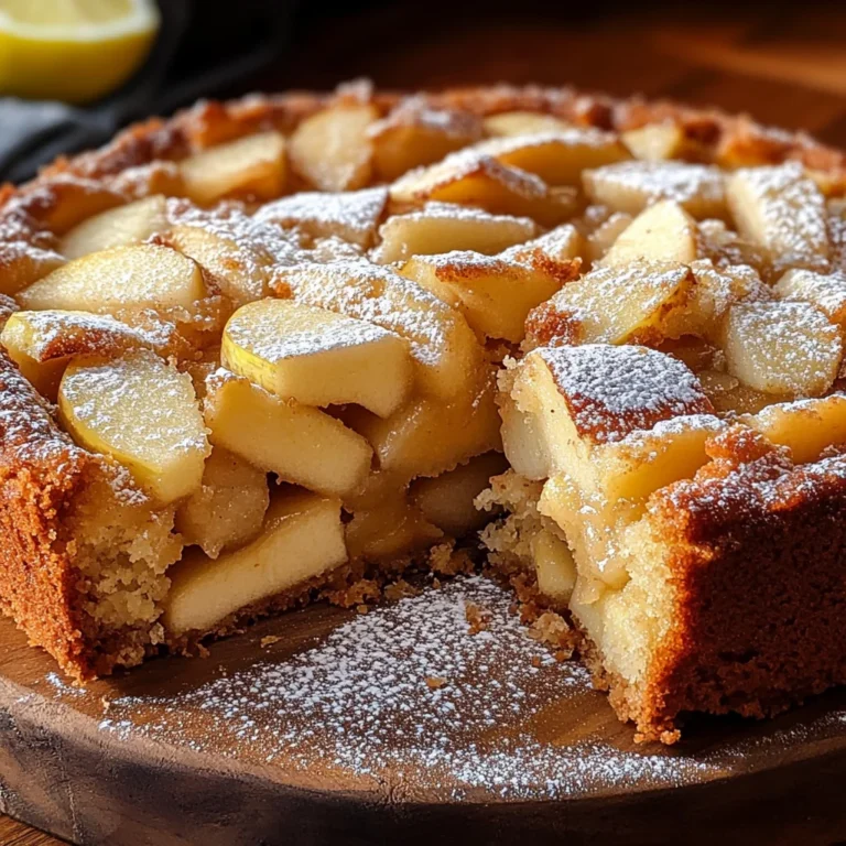 Pastel Alemán con Relleno de Manzana