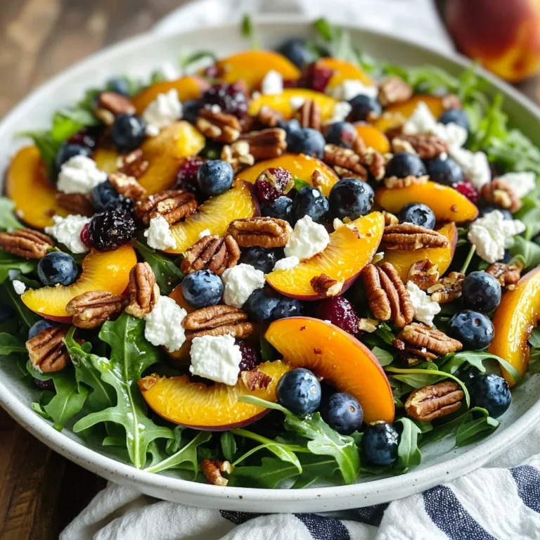 Peach Salad Recipe