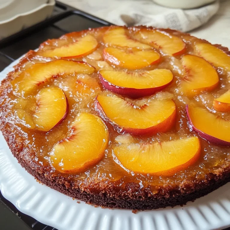 Peach Upside Down Cake