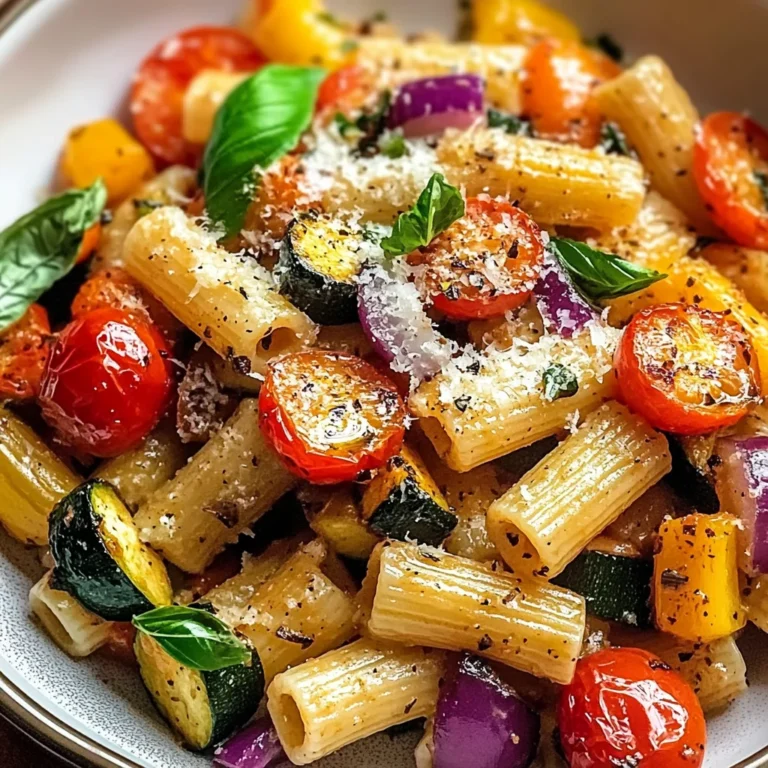 Roasted Vegetable Pasta: Discover a Delicious Homemade Recipe!