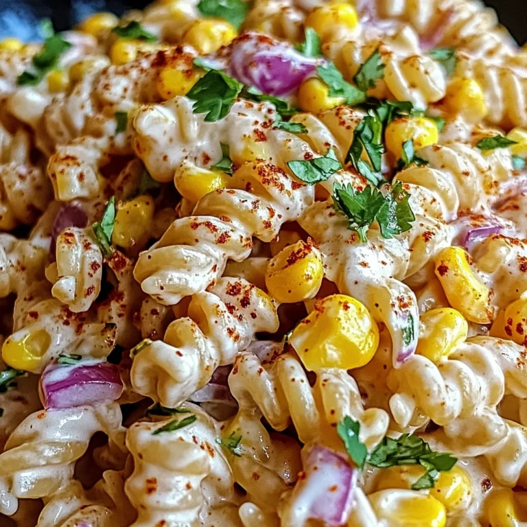 Street Corn Pasta Salad
