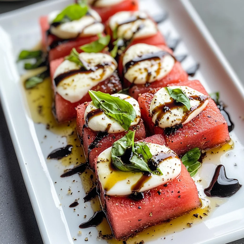 Watermelon Caprese