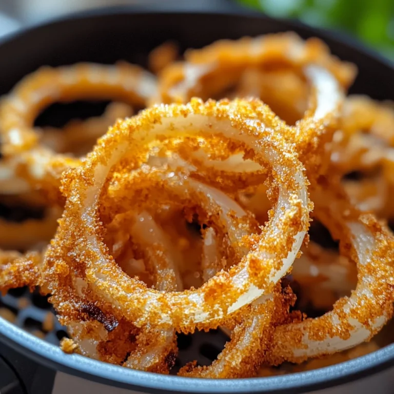 Air Fryer Crispy Onions recipe