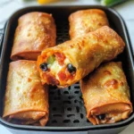Air Fryer Pizza Egg Rolls