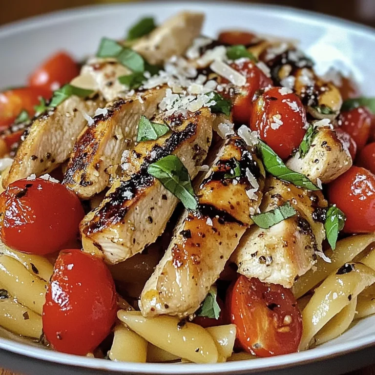 Bruschetta Chicken Pasta