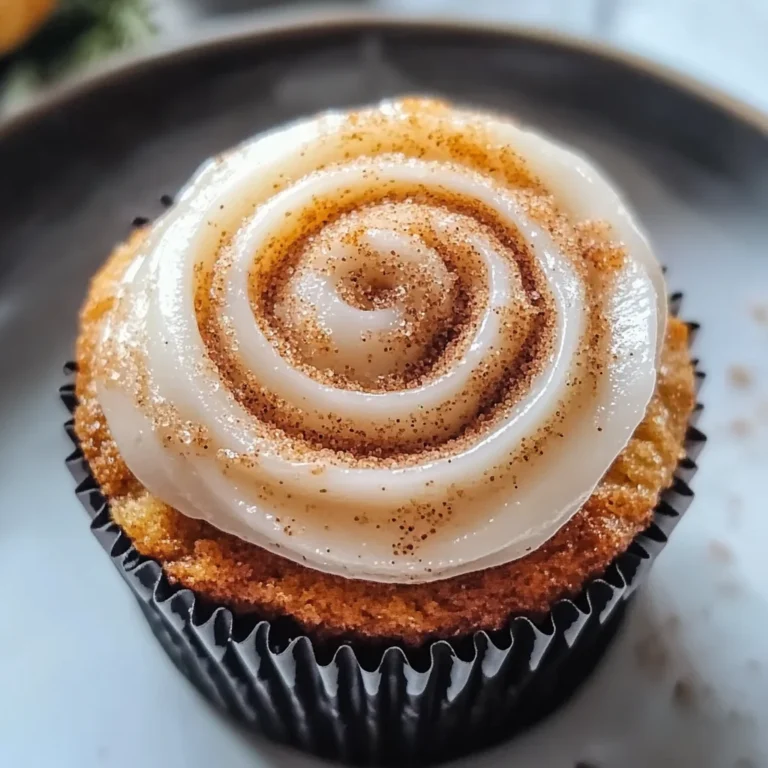 Cinnamon Roll Cupcakes