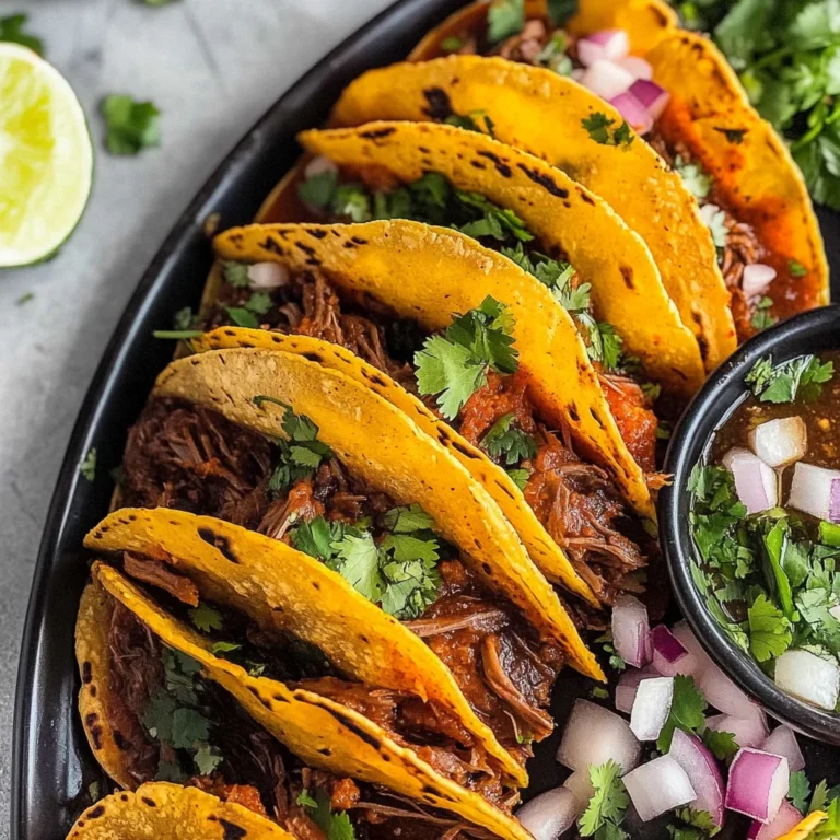 Crock Pot Birria Tacos