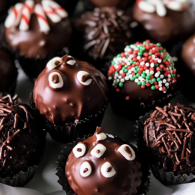 Double Chocolate Brownie Truffles (3 ways!)