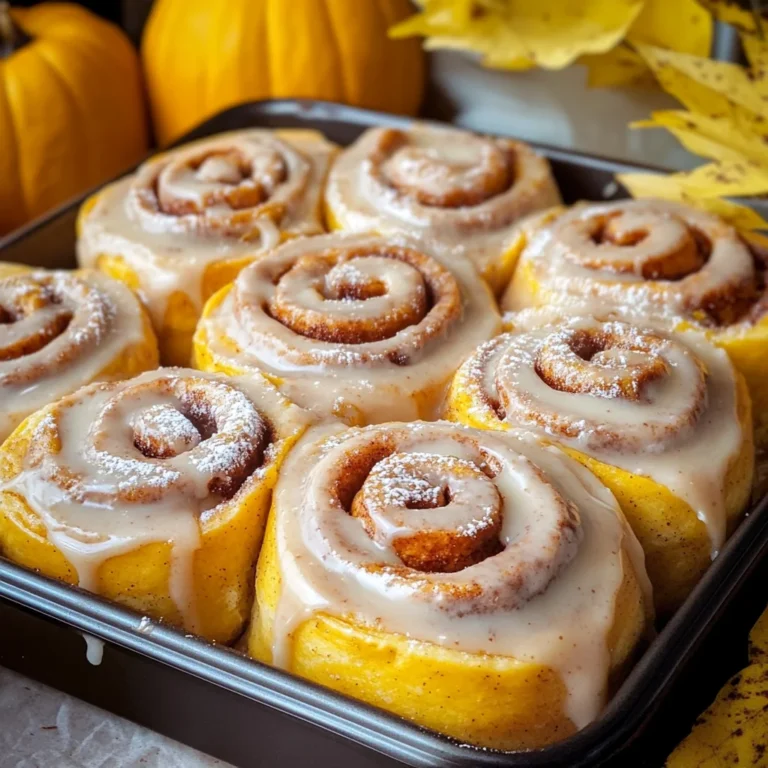 Homemade Pumpkin Chai Cinnamon Rolls