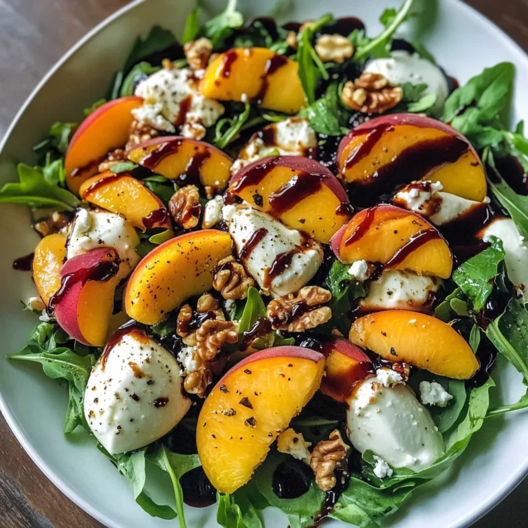 Millionaire Peach Salad