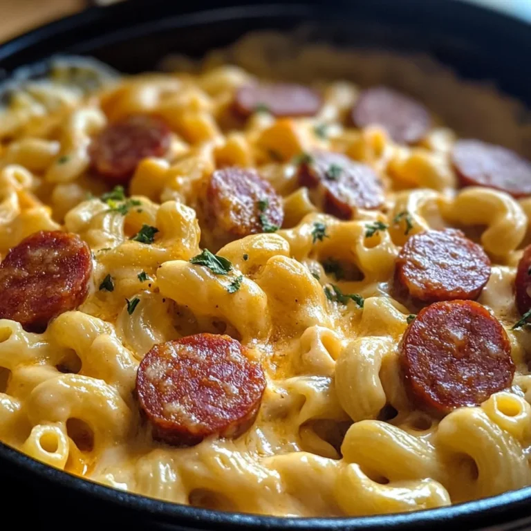 One-Pot Kielbasa Mac and Cheese