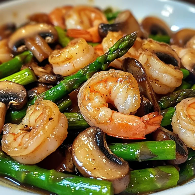 Shrimp and Asparagus Stir-Fry with Mushrooms: An Amazing Ultimate Recipe