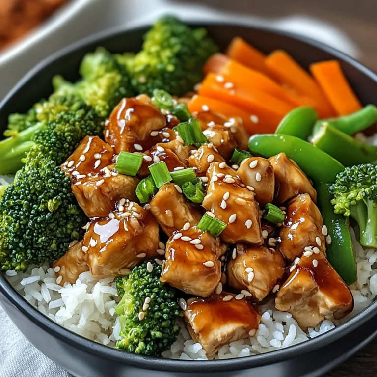 Teriyaki Chicken Rice Bowl