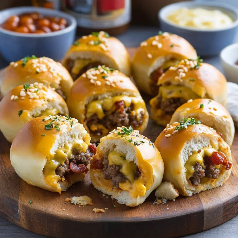 Turkey Bacon Cheeseburger Bombs Recipe