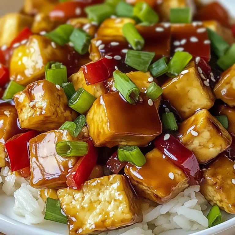 Vegan Pineapple Tofu
