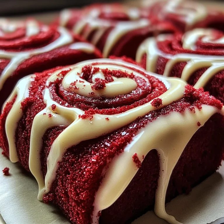 ed Velvet Cinnamon Rolls: A Decadent Twist on a Classic