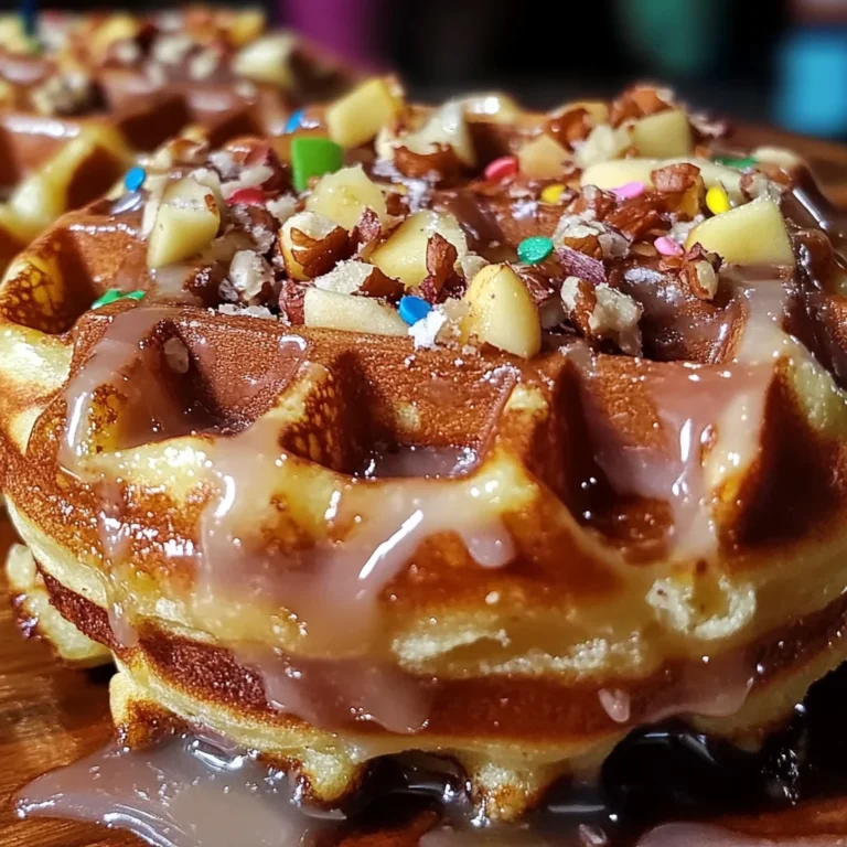 Apple Fritter Waffle Donuts: The Ultimate Dessert Recipe