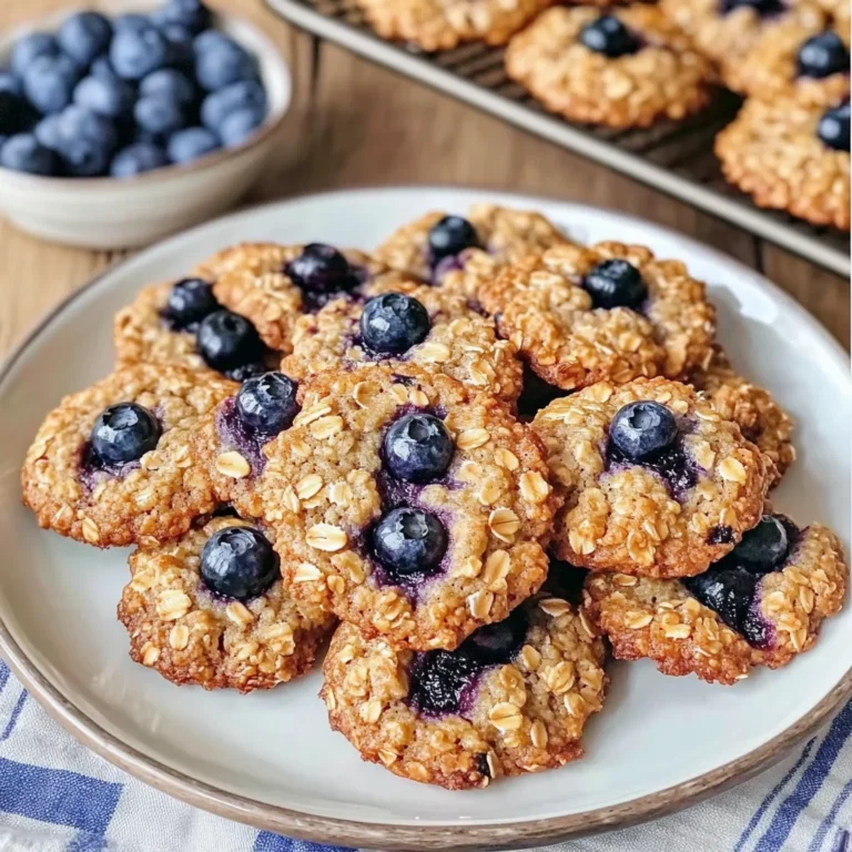 Chewy Blueberry Oatmeal Cookies - Alrightwithme