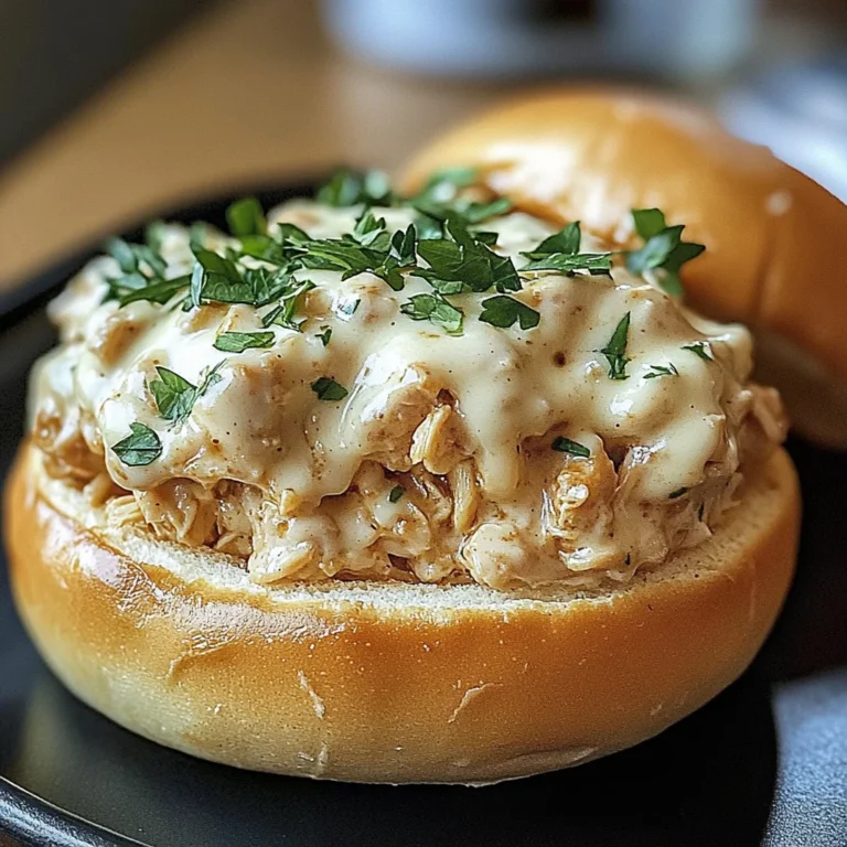 Chicken Alfredo Sloppy Joes: A Delicious Twist on a Classic Favorite